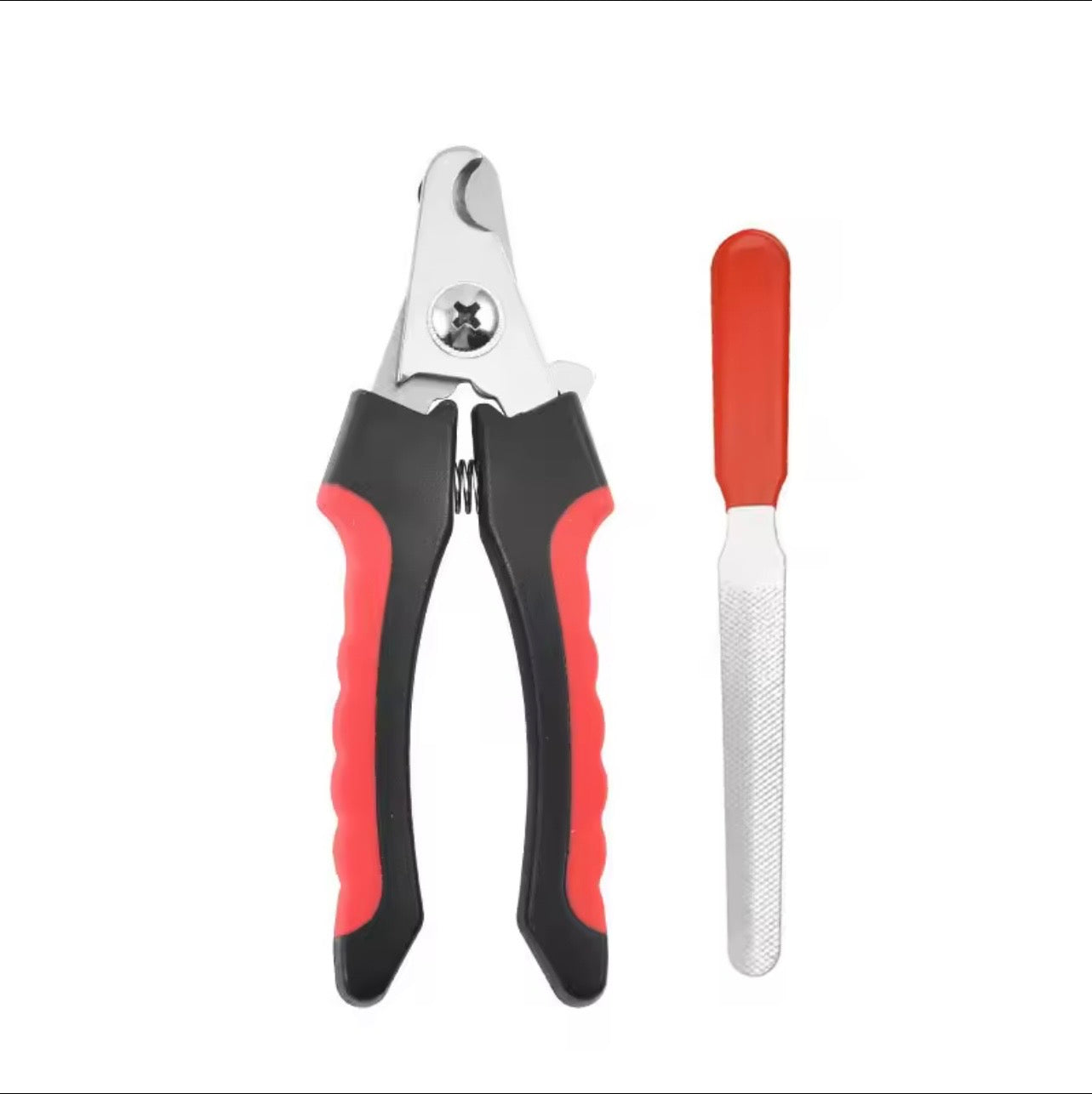 🐾 Pet Nail Clippers – Safe Cat & Dog Nail Trimmer Scissors for Small to Large Pets