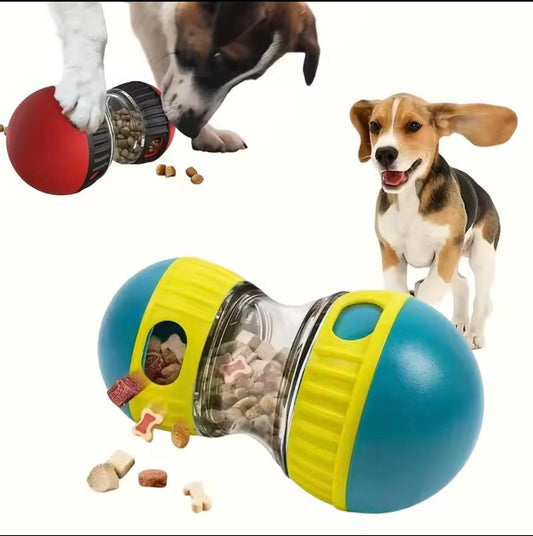 Interactive Dog Treat Dispenser Toy - Slow Feeder Puzzle Ball for Dogs